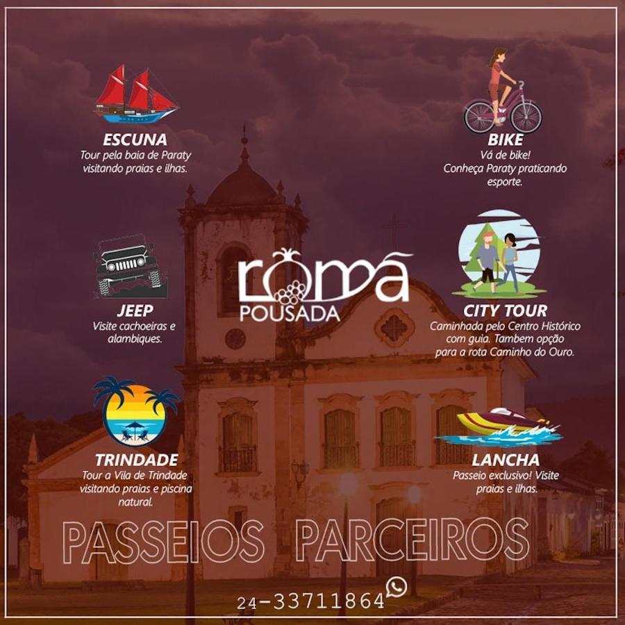 Pousada Roma Parati Esterno foto